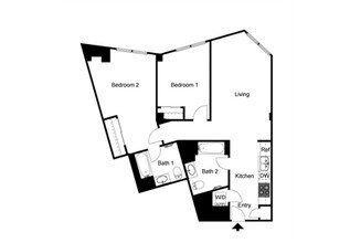 Two Bedroom floor plan